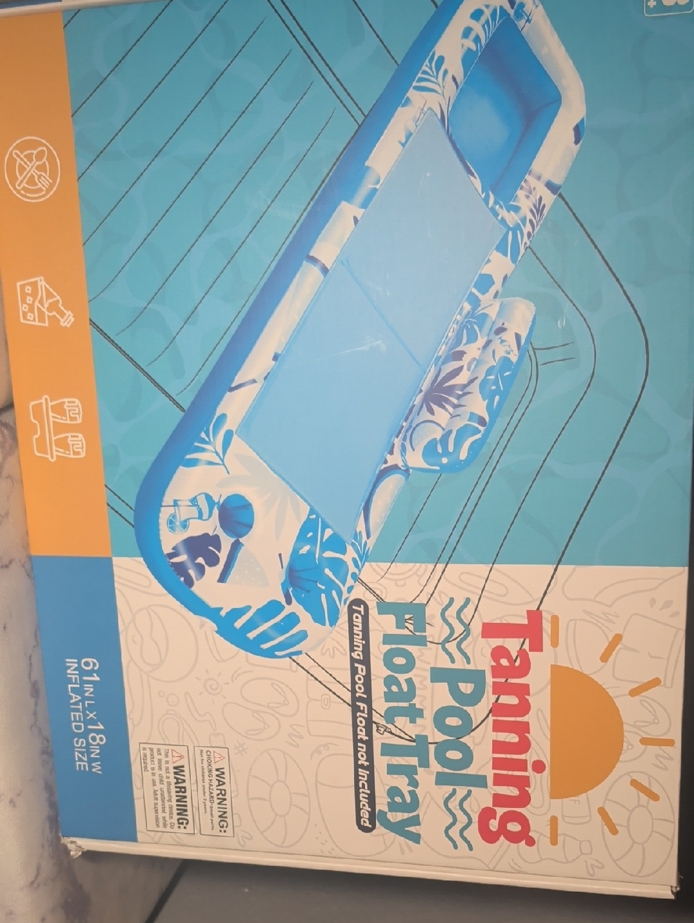 Tanning Pool Float Tray